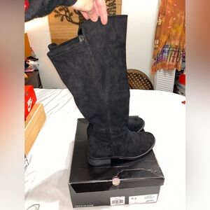 NIB TORRID 4B Black Stretch FS Knee High Boots, size 9.5
